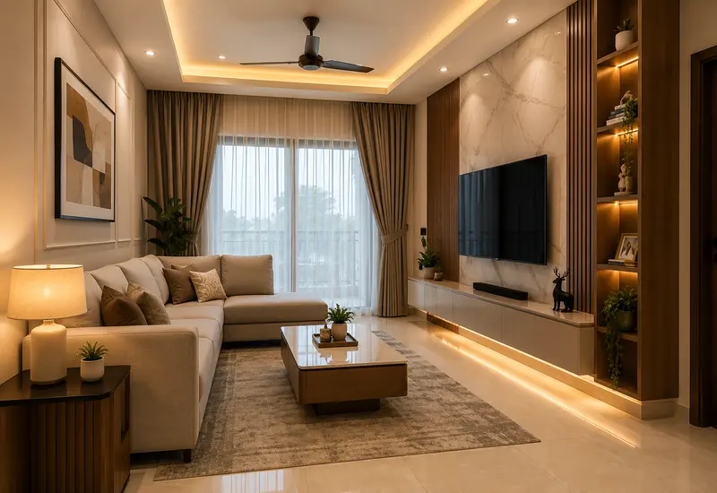 Living room interior
