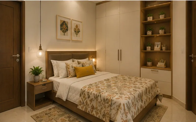 07_Small_Bedroom_Indian_Mustard_Accent