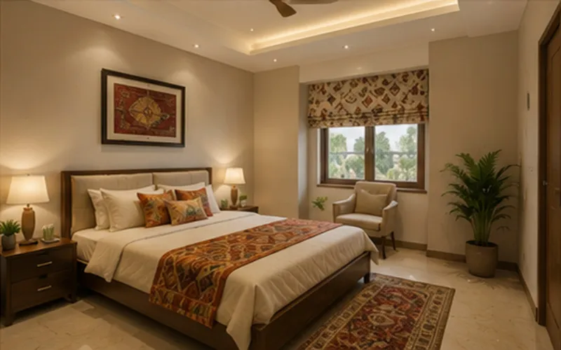 09_Guest_Bedroom_Indian_Traditional_Modern
