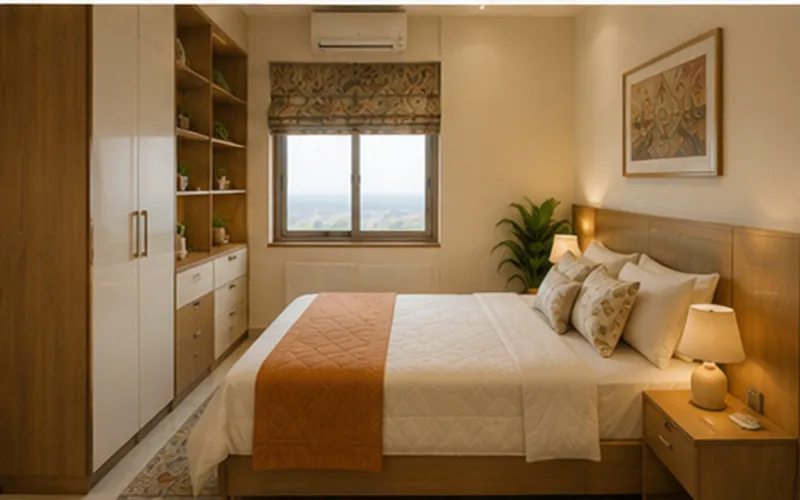 09_Small_Bedroom_Indian_Orange_Accent