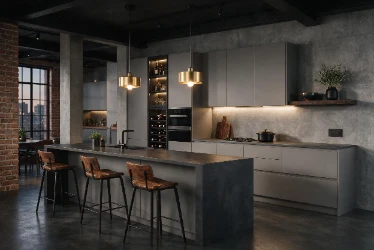 Peninsula Modular Kitchen Design (6)